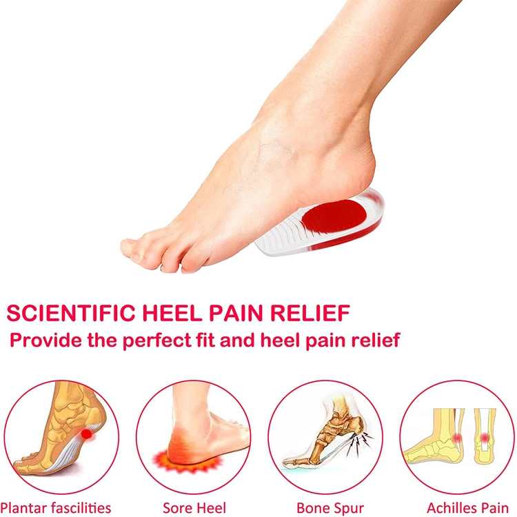 Insoles Insert Soft Anti Slip Cushion Pads Comfort Heel Liner Pads Invisible Inserts Insole Shoe Heel Protector