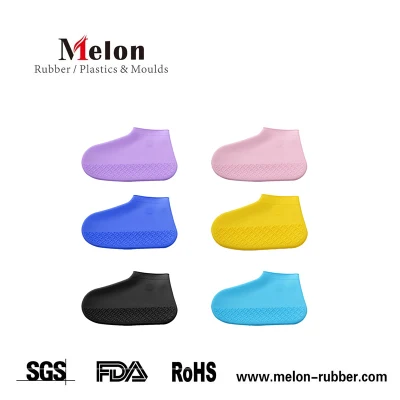 Foldable, Comfortable, Non-Slip, Waterproof Reusable Silicone Shoe Cover for Outdoors