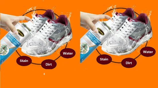 Nano Water Repellent Aerosol Spray Shoe Protector for Handbags/Purses/Shoes/Boots/Accessories